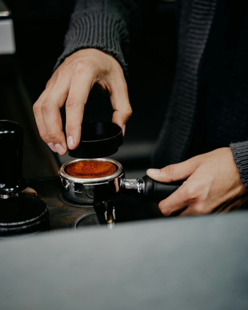 ubijanie kawy na espresso ubijanie kawy na espresso
